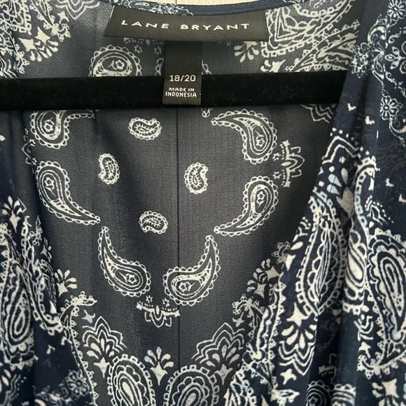 Lane Bryant Bandana Chiffon Maxi Dress - Picture 3 of 7